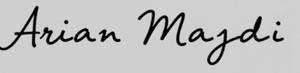 امضای آرین مجدی