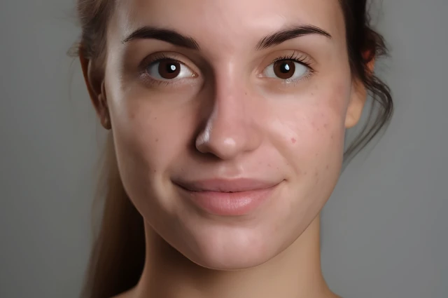 قبل از درمان BeautiDerm