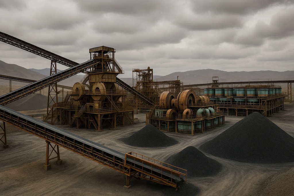 خط فرآوری و تغلیظ مس سرچشمه